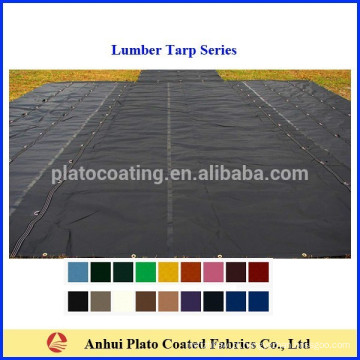 Barato PVC vinil madeira Tarps Flatbed caminhão Tarps